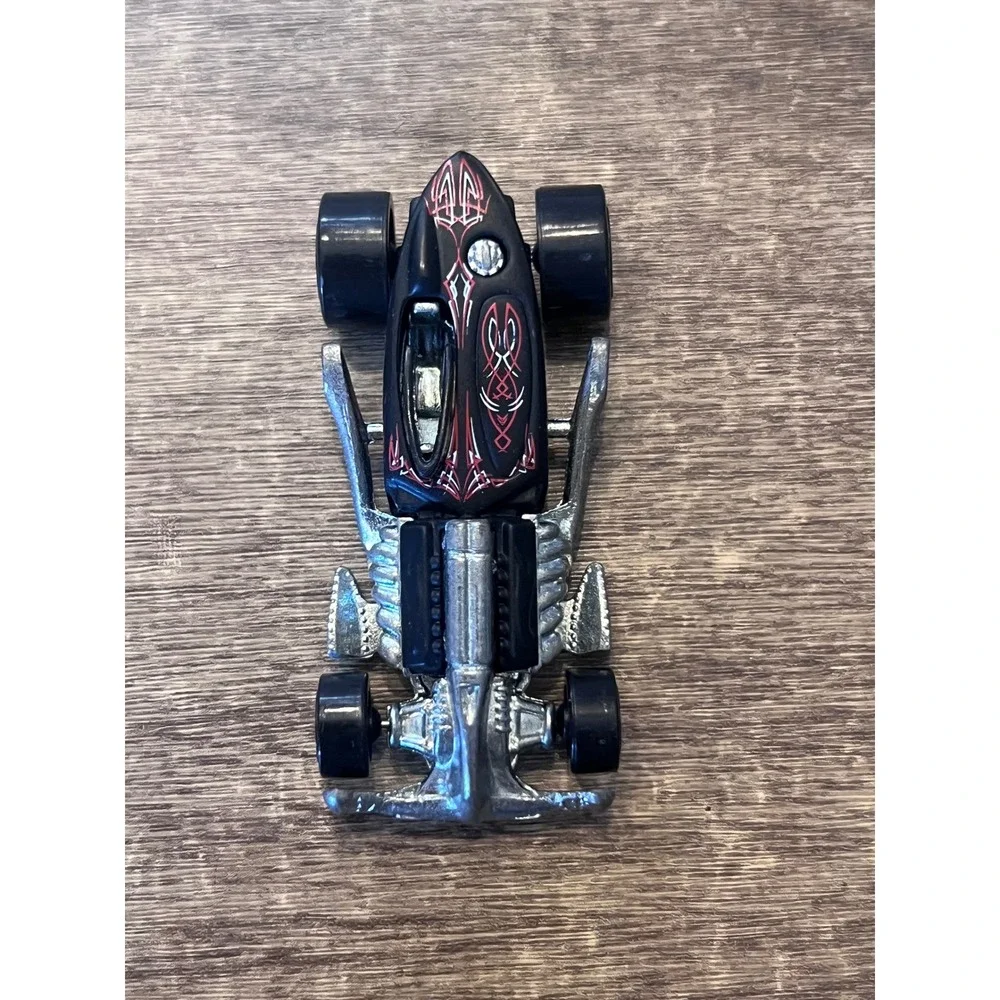 Hot Wheels Acceleracers‎ Rat-Ified Black W Red Loose Die Cast Fantasy Cars EUC